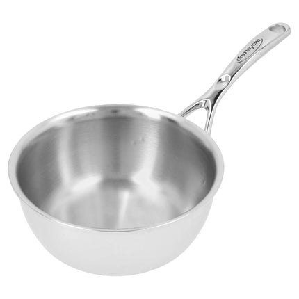 DEMEYERE| Atlantis 7 Conical Sauté Pan – Ø 18 cm - 7‑Ply to Rim - Pouring Rim - Induction Ready