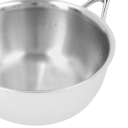 DEMEYERE| Atlantis 7 Conical Sauté Pan – Ø 20 cm - 7‑Ply to Rim - Pouring Rim - Induction Ready - No Lid