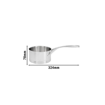 DEMEYERE| Atlantis 7 Saucepan – Ø 14 cm - 18/10 Stainless Steel - Induction Ready - Without Lid