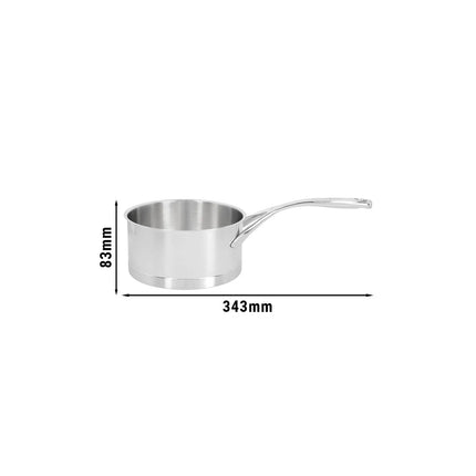 DEMEYERE| Atlantis 7 Saucepan – Ø 16 cm - 18/10 Stainless Steel - Induction Ready - Without Lid