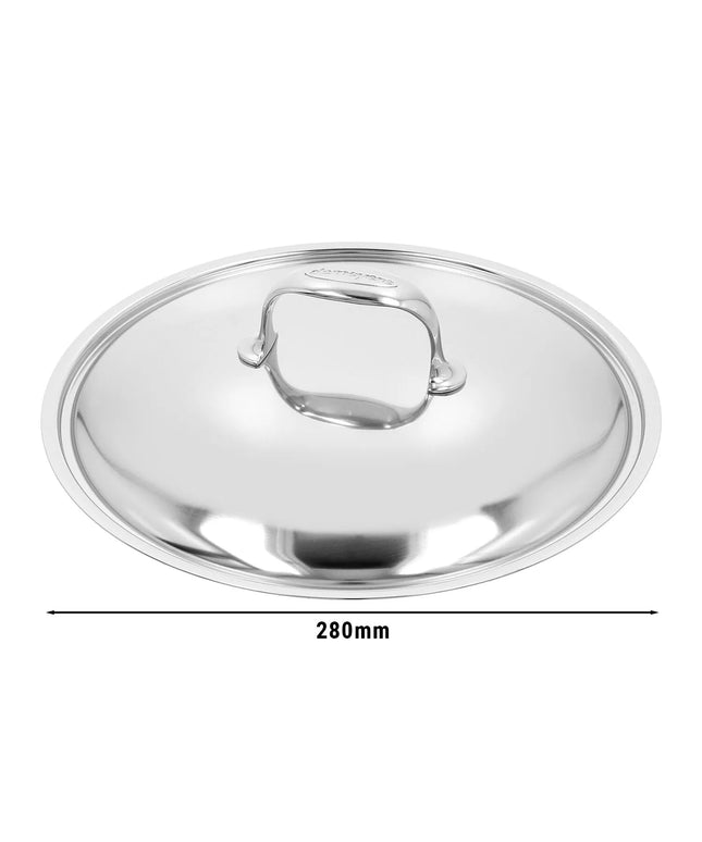 DEMEYERE| Atlantis 7 Universal Lid – Ø 28 cm - 18/10 Stainless Steel - Form Handle