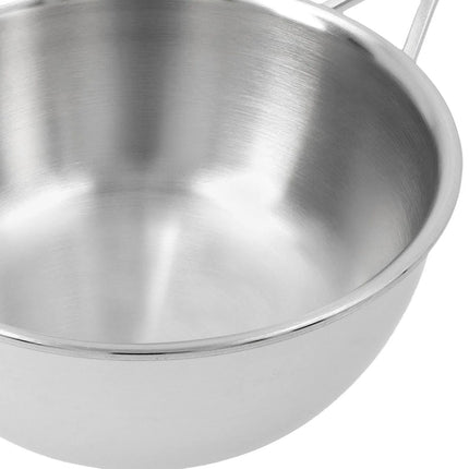 DEMEYERE | Industry 5 Conical Sauté Pan with Lid – Ø200 mm – 18/10 Stainless Steel – Induction Ready
