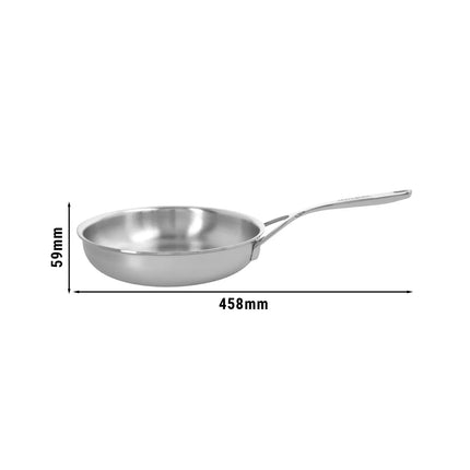 DEMEYERE | Multiline 7 Stainless Steel Frying Pan – Ø24 cm - 7‑ply - Induction-ready - Oven-safe