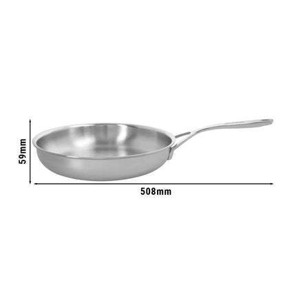 DEMEYERE | Multiline 7 Stainless Steel Frying Pan – Ø28 cm - 7‑ply - Induction-ready - Oven-safe