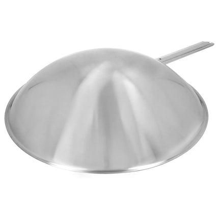 DEMEYERE | Round-Bottom Stainless Steel Wok Pan – Ø36 cm - Induction-Ready - Dishwasher-Safe