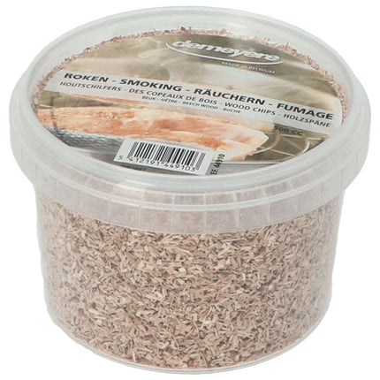 DEMEYERE | Smoker Wood Chips – Beech - 100 g - Resealable Plastic Tub