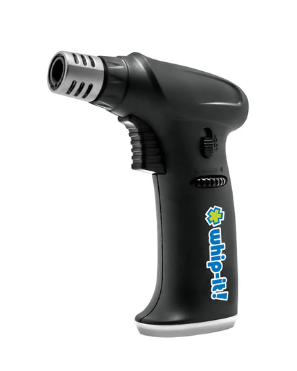Đèn Khò Ẩm Thực Dùng Gas Butane Whip-It! - Đánh Lửa Piezo, Lửa Điều Chỉnh, Đen (TC-STEA-05)