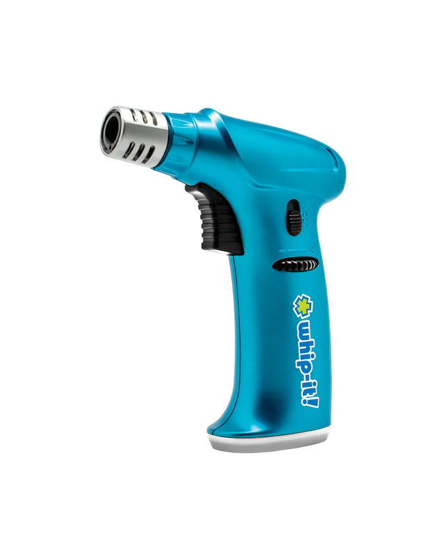 Đèn Khò Ẩm Thực Dùng Gas Butane Whip-It! - Đánh Lửa Piezo, Lửa Điều Chỉnh, Xanh Dương (TC-STEA-06)