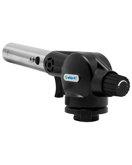 Đèn Khò Bếp Whip-It! TC-BLWT-05 Đánh Lửa Piezo, Ngọn Lửa Điều Chỉnh Được, Màu Đen