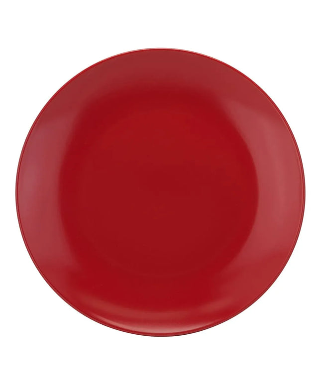 Đĩa Ăn 10 Strawberry Street 26.7 cm Wazee Matte - Giả Sứ Gốm, Đỏ (WM-1-RED)