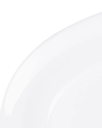 Đĩa Ăn Bầu Dục Elite Global Solutions 25.4 cm x 17.1 cm - Nhựa Melamine, Trắng (B106OV-W)