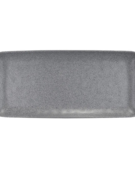 Đĩa Ăn Chữ Nhật Elite Global Solutions 36.8 cm x 16.5 cm - Nhựa Melamine, Vân Đá Granite (RT146RC-GS)