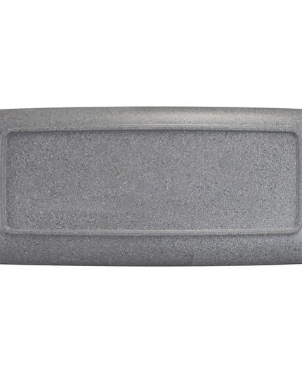 Đĩa Ăn Chữ Nhật Elite Global Solutions 36.8 cm x 16.5 cm - Nhựa Melamine, Vân Đá Granite (RT146RC-GS)