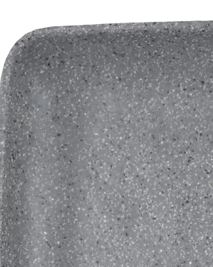 Đĩa Ăn Chữ Nhật Elite Global Solutions 36.8 cm x 16.5 cm - Nhựa Melamine, Vân Đá Granite (RT146RC-GS)