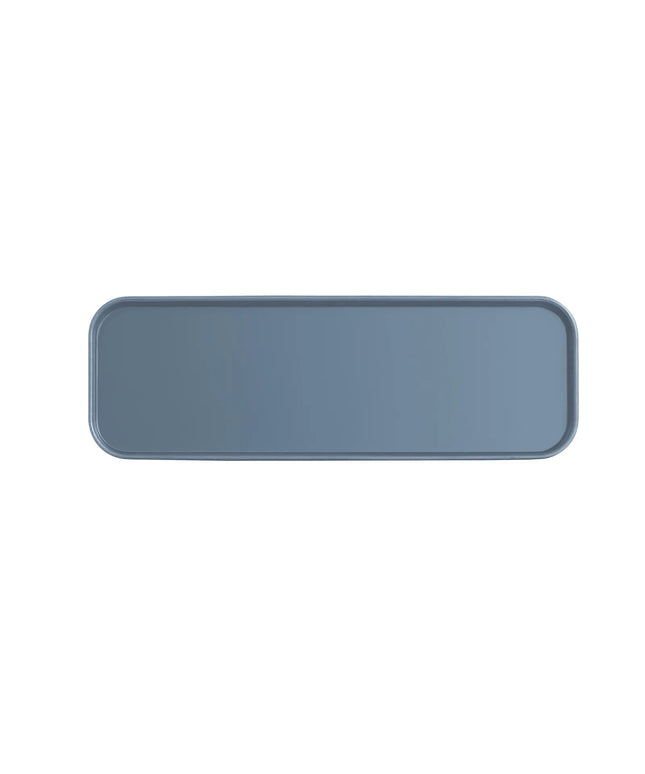 Đĩa Ăn Chữ Nhật Melamine Cal-Mil 22025-412-111 - 33cm x 10.2cm, Stone Blue