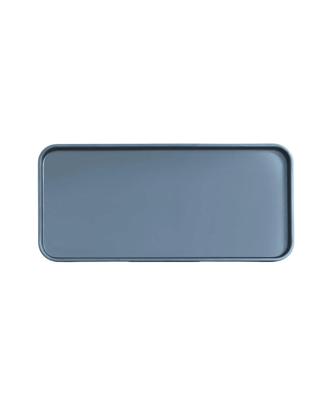 Đĩa Ăn Chữ Nhật Melamine Cal-Mil 22025-613-111 33 x 15.2 cm - Stone Blue