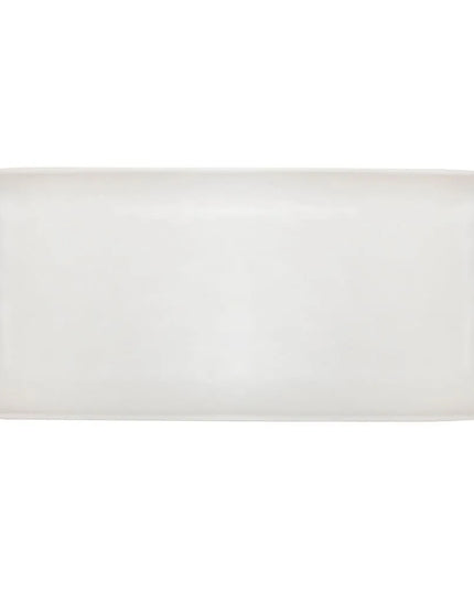 Đĩa Ăn Chữ Nhật Melamine Elite Global Solutions RT146RC-OW 36.8 x 16.5 cm, Trắng Kem
