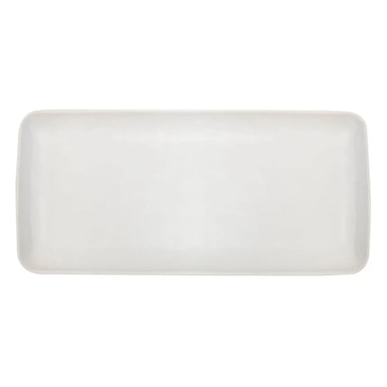 Đĩa Ăn Chữ Nhật Melamine Elite Global Solutions RT146RC-OW 36.8 x 16.5 cm, Trắng Kem