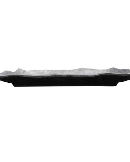 Đĩa Ăn Chữ Nhật Nhựa Melamine Elite Global Solutions - 26 cm x 16.5 cm, Đen Than (D61014RC-CO)