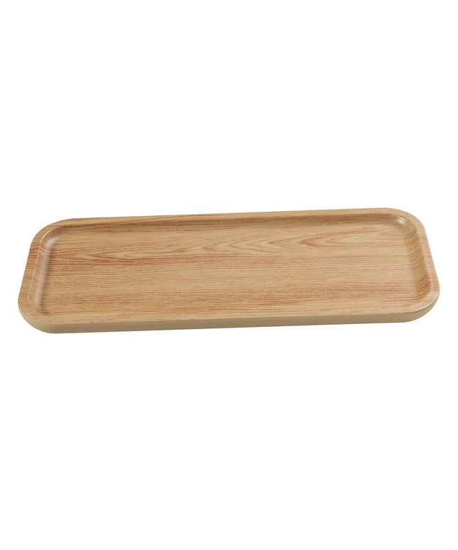 Đĩa Ăn Chữ Nhật Nhựa Melamine Yanco WD-2213 - 32.7cm x 12.7cm, Golden Oak