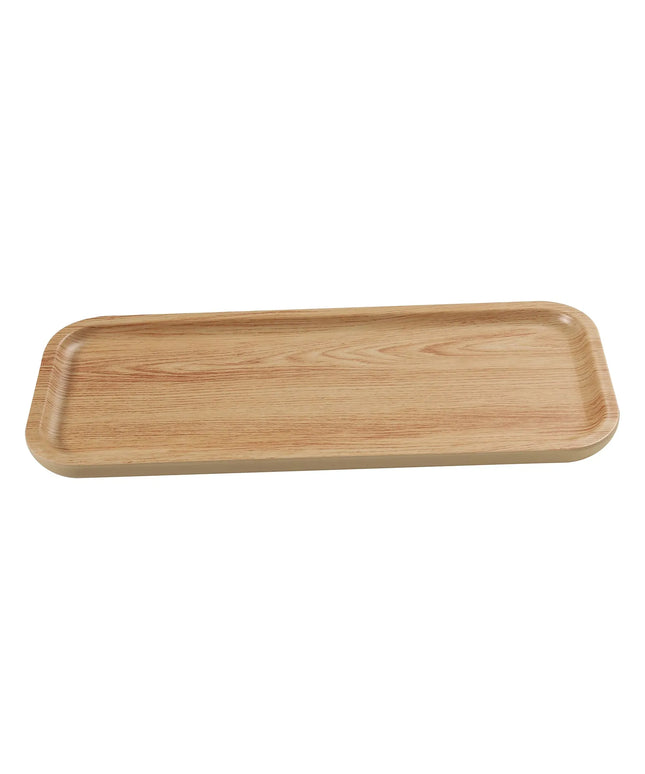Đĩa Ăn Chữ Nhật Nhựa Melamine Yanco WD-2214 - 35.6cm x 12.1cm, Golden Oak