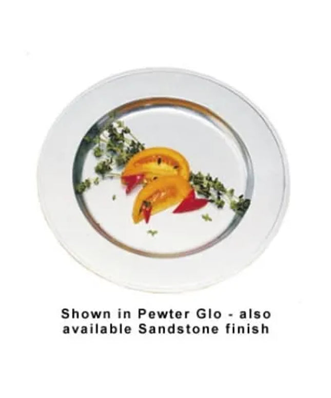 Đĩa Ăn Có Gờ Bon Chef 1022P 27.9 cm - Nhôm Lớp Mạ Pewter-Glo