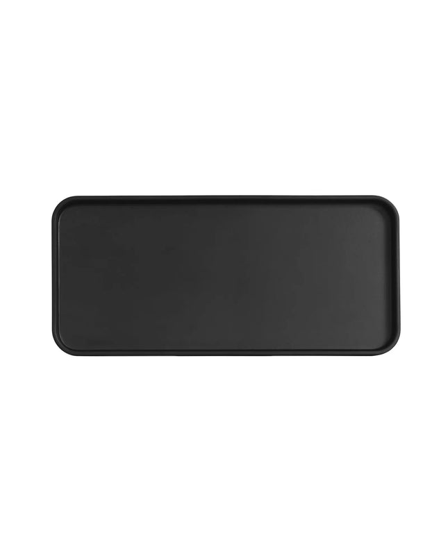Đĩa Ăn Melamine Chữ Nhật Cal-Mil 22025-613-13 - 33cm x 15.2cm, Màu Đen