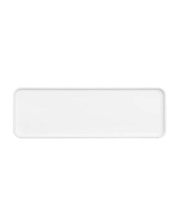 Đĩa Ăn Melamine Chữ Nhật Cal-Mil 22025-618-15 45.7 x 15.2 cm, Màu Trắng