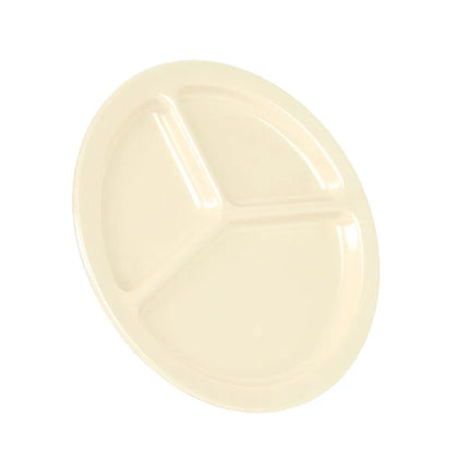 Đĩa Ăn Melamine Tròn Carlisle 25.4cm, Màu Nâu Vàng (KL10225)