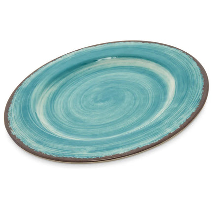 Đĩa Ăn Melamine Tròn Carlisle 27.9cm, Màu Aqua (5400115)