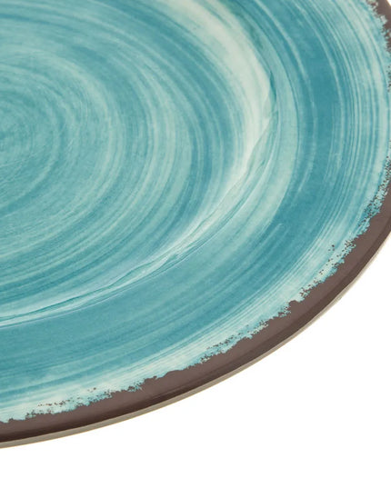 Đĩa Ăn Melamine Tròn Carlisle 27.9cm, Màu Aqua (5400115)