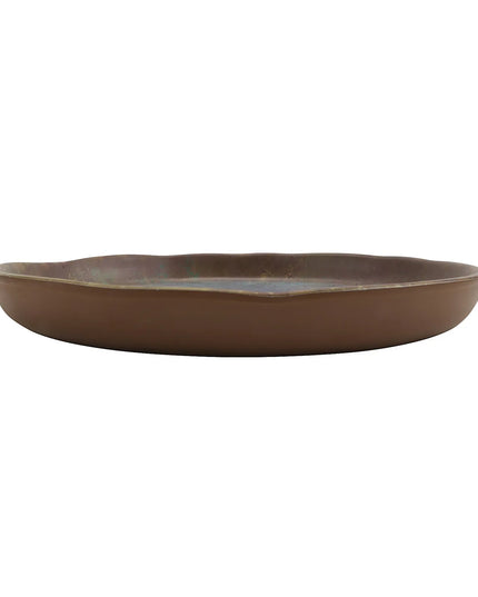 Đĩa Ăn Melamine Tròn GET 20.3cm, Màu Clay Azul Iris (20009-CAI)