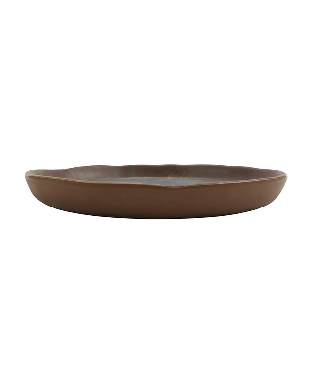Đĩa Ăn Melamine Tròn GET 20.3cm, Màu Clay Azul Iris (20009-CAI)