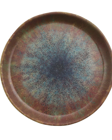 Đĩa Ăn Melamine Tròn GET 20.3cm, Màu Clay Azul Iris (20009-CAI)