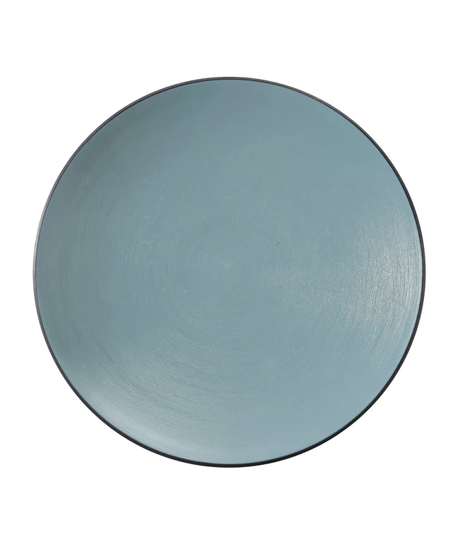 Đĩa Ăn Melamine Tròn Yanco BM-111TL 29.2 cm, Màu Xanh Teal