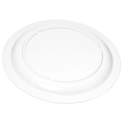 Đĩa Ăn Nhựa Tròn Carlisle 22.9cm, Màu Trắng (PCD20902)