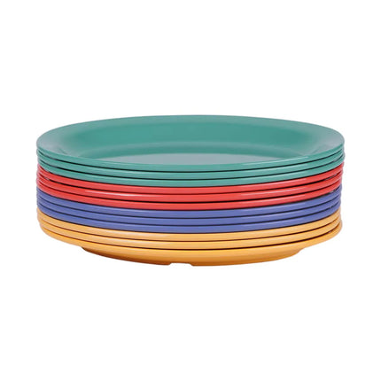 Đĩa Ăn Oval Nhựa Melamine Elite Global Solutions 25.4 cm, Nhiều Màu (B106OV-MIX)
