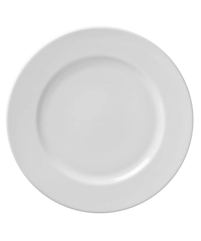 Đĩa Ăn Sáng Tròn Sứ 10 Strawberry Street RB0002 23.2 cm, Classic White
