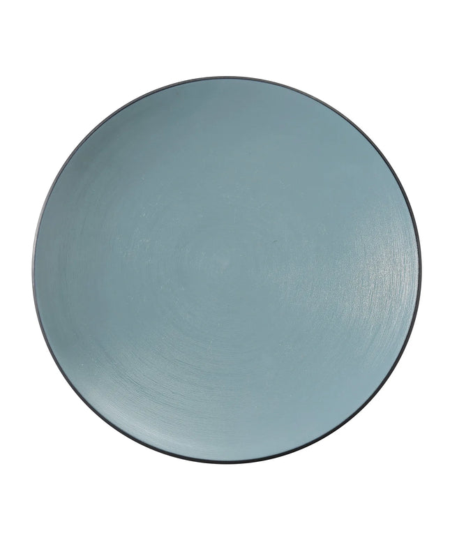Đĩa Ăn Tối Tròn Melamine Yanco BM-109TL 21.6 cm, Xanh Mòng Két