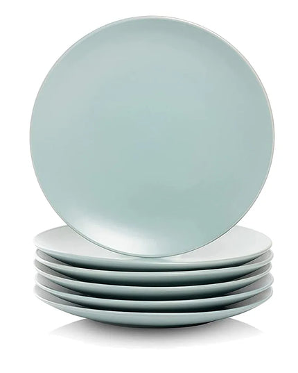 Đĩa Ăn Tròn 10 Strawberry Street Wazee Matte 26.7cm - Gốm Stoneware, Mineral Blue (WM-1-MINBLU-6)