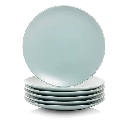 Đĩa Ăn Tròn 10 Strawberry Street Wazee Matte 26.7cm - Gốm Stoneware, Mineral Blue (WM-1-MINBLU-6)