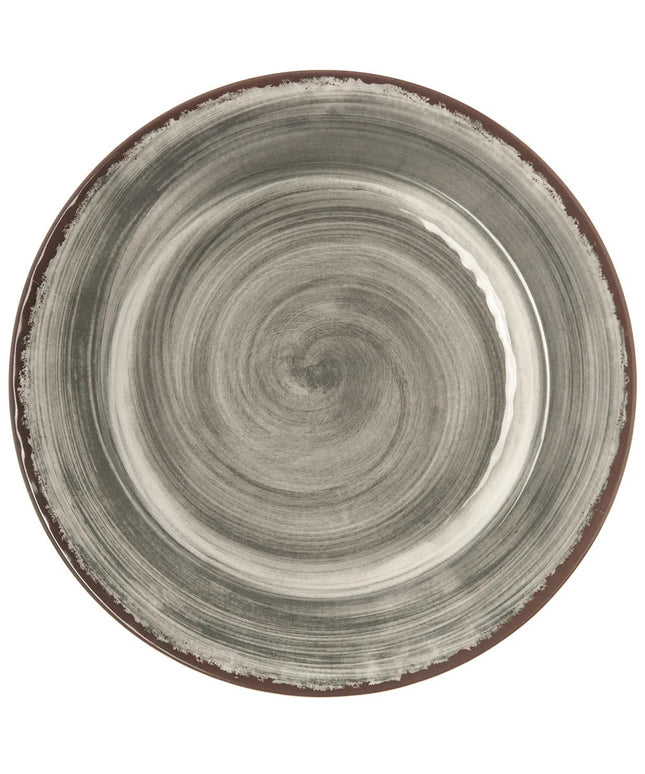 Đĩa Ăn Tròn Carlisle Nhựa Melamine 27.9 cm, Màu Xám Khói (5400118)