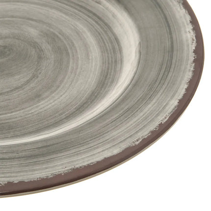 Đĩa Ăn Tròn Carlisle Nhựa Melamine 27.9 cm, Màu Xám Khói (5400118)