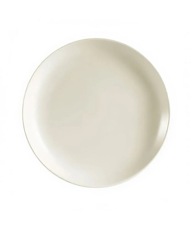 Đĩa Ăn Tròn Coupe CAC 14cm REC - Gốm Sứ, American White (REC-5C)