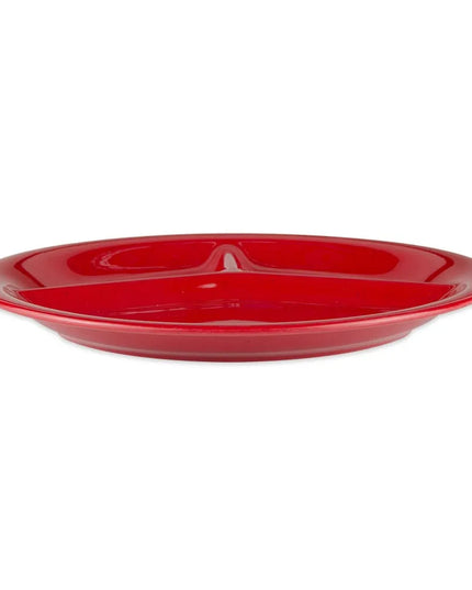 Đĩa Ăn Tròn GET Melamine 26 cm, Màu Đỏ (CP-10-RSP)