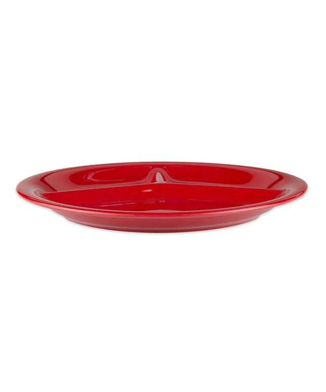 Đĩa Ăn Tròn GET Melamine 26 cm, Màu Đỏ (CP-10-RSP)