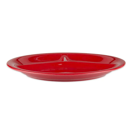 Đĩa Ăn Tròn GET Melamine 26 cm, Màu Đỏ (CP-10-RSP)