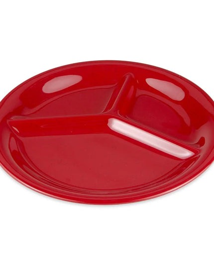 Đĩa Ăn Tròn GET Melamine 26 cm, Màu Đỏ (CP-10-RSP)