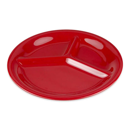Đĩa Ăn Tròn GET Melamine 26 cm, Màu Đỏ (CP-10-RSP)