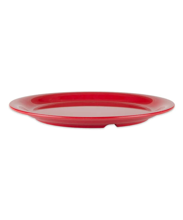 Đĩa Ăn Tròn GET Nhựa Melamine 22.9 cm, Màu Đỏ (NP-9-RSP)